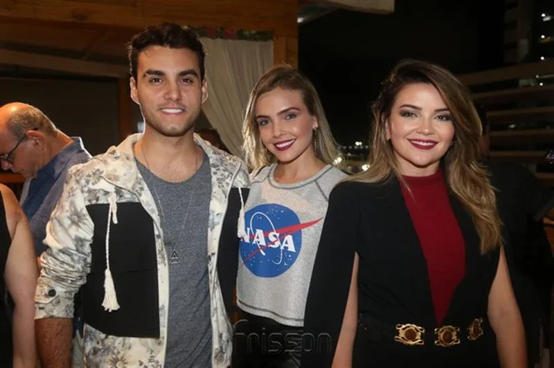 Bruno Calaça, Tais Lopes e Livia Baral