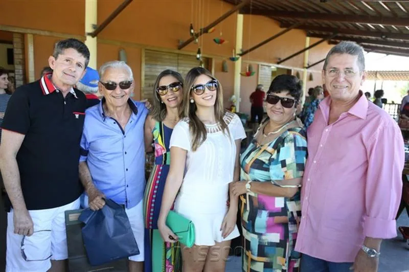 Agustinho Alcântara, Isidorio Siqueira, Rosimeire, Rayane Alcântara, Lucinha e Oliveira Duarte