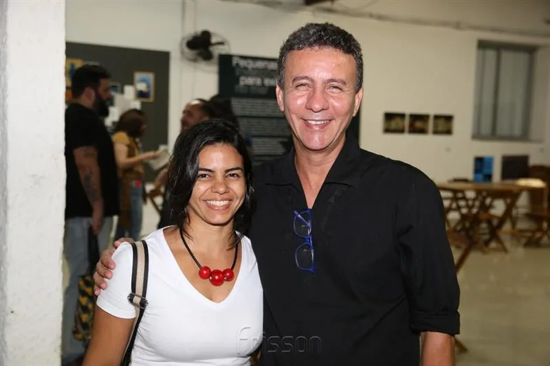 Carolina Vieira e Edilberto Mendes