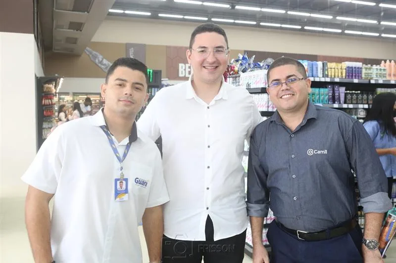 Aurelio Bandeira, Wilian Alves e Magno Argentino