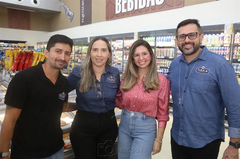Bruno Silva, Juliana Faheina, Leticia Vasconcelos e Eduardo Serpa