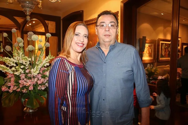 Ana Cláudia e Arystenio Canamary