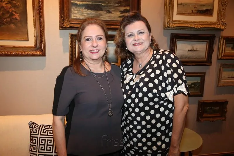 Cristina Aragão e Janice Machado