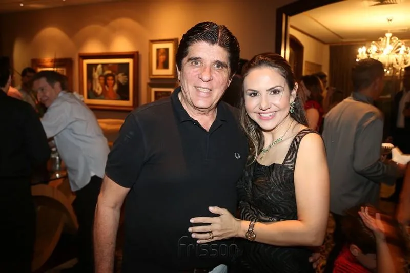 Dito Machado e Adriana Queiroz