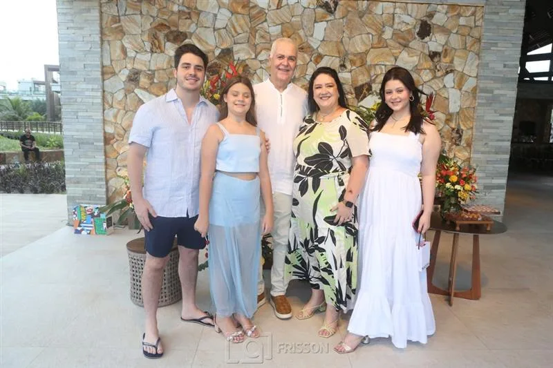 Bruno, Leticia, Humberto, Rosilandia e Vitoria Lima