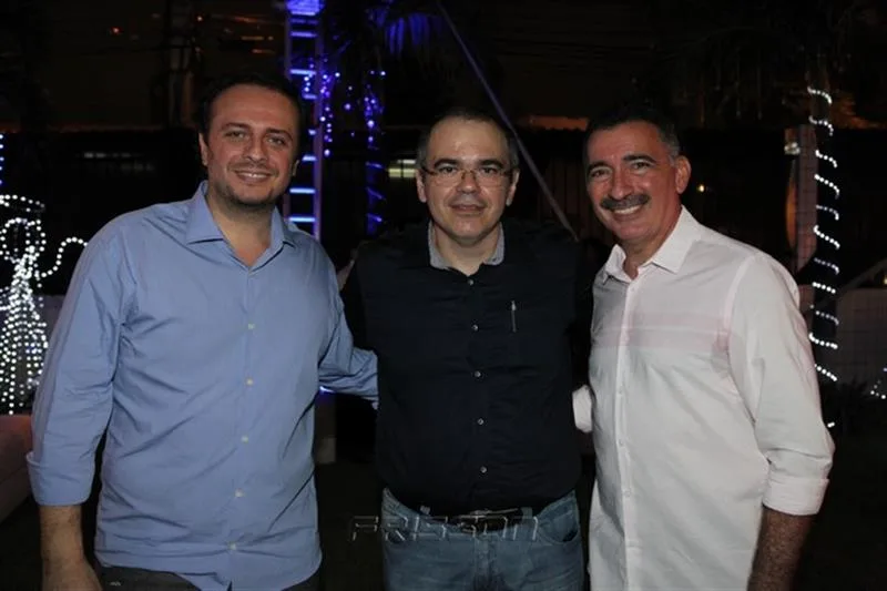 Adriano Nogueira, João Dummar Neto e Artur Bruno