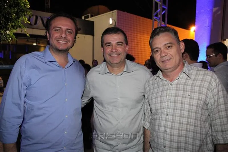 Adriano Nogueira, Ricardo Bezerra e Edson Barbosa