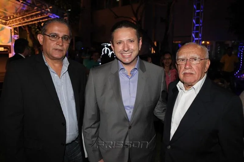 Alan Dias, Domingos Filho e Ubiratan Aguiar