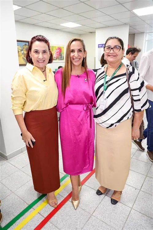 Emilia Pessoa, Kamila Cardoso e Claudia de Paula