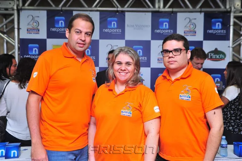 Alexandre, Shenia e Tadeu Pinheiro