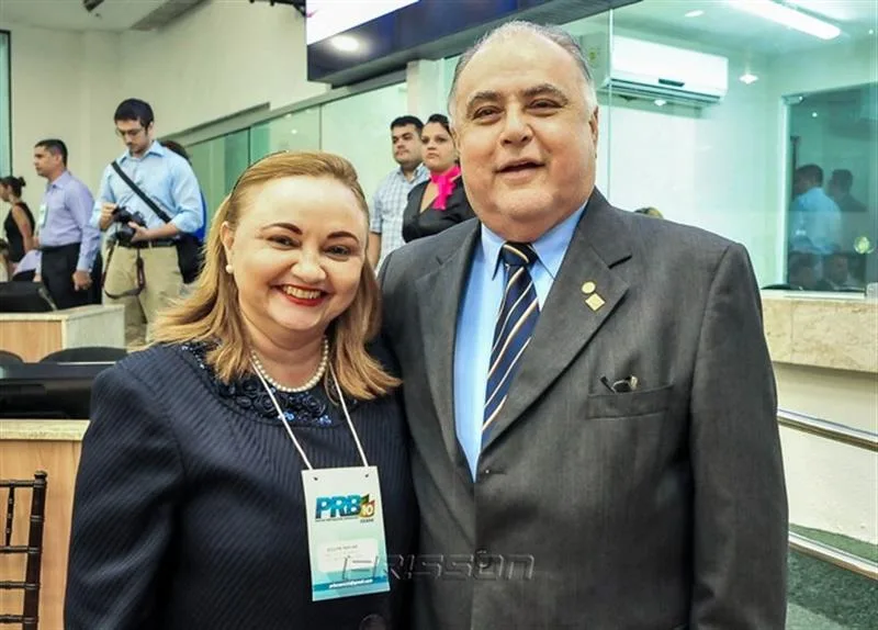 Eliane Novais e Roberto Pessoa