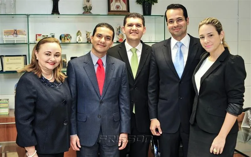 Eliane Novais, Marcos Pereira, Ronaldo Martins, Vitor Valim e Gaida Dias