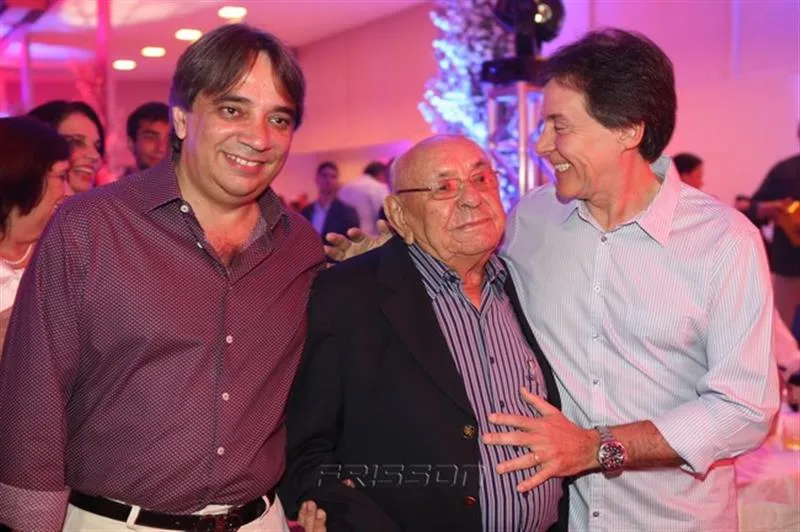 Carlos Gualter, João Gonçalves e Eunício Oliveira