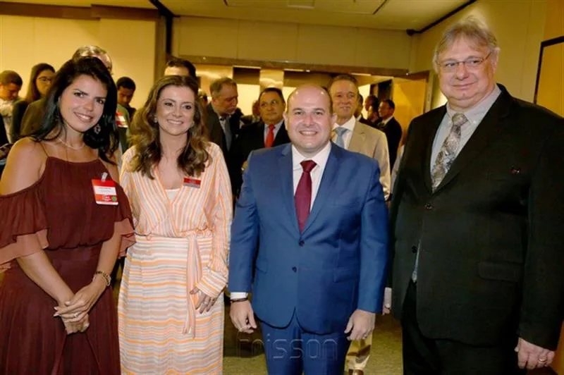 Aline Ferreira, Emilia Buarque, Roberto Claudio e Moroni Torgan