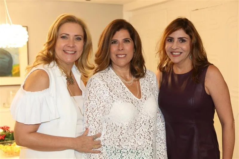 Andrea Delfino, Nara Amaral e Cristiane de Faria