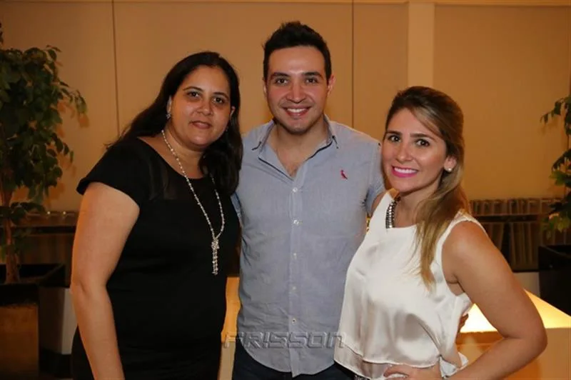 Cinthya Figueiredo, Anderson Marques e Natália da Escóssia
