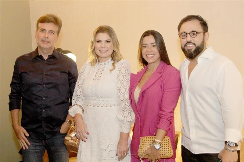 Alexandre Pereira, Lili Meira, Germana Rabelo e Cícero Marx