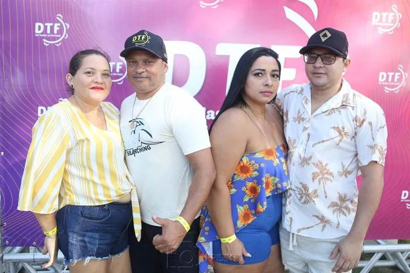 Cláudia, Valdecir Bastos, Alexandra Brito e David Castro