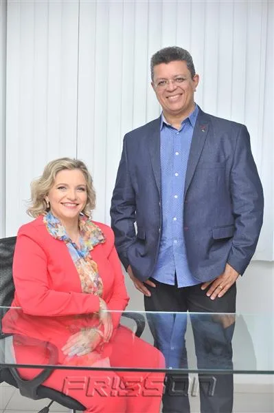 Flávio Liffeman e Gracy Viana