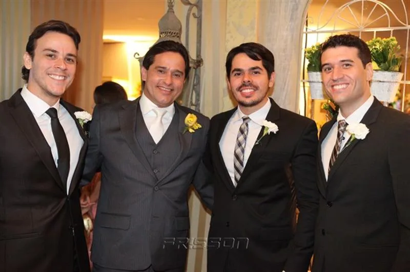 André Fiúza, Wellington Leitão, Pedro Lima e Alberto Dias