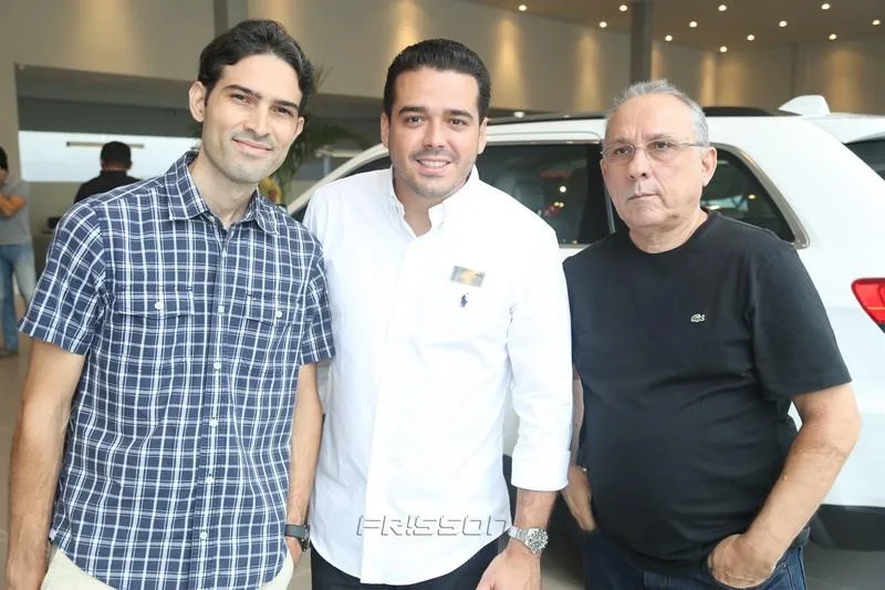 Bruno Angelim, Victor Carvalho e Evaldo Angelim