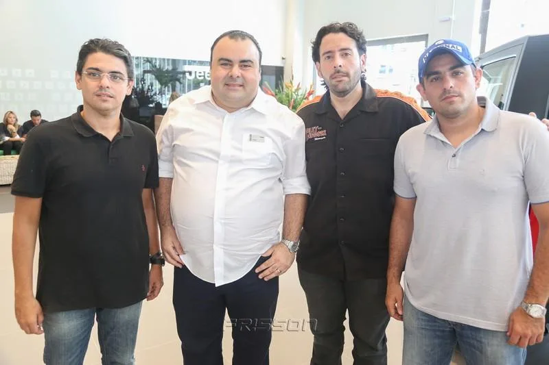 Fernando Rocha, Aragão Filho, Régis Benevides e Paulo Rocha