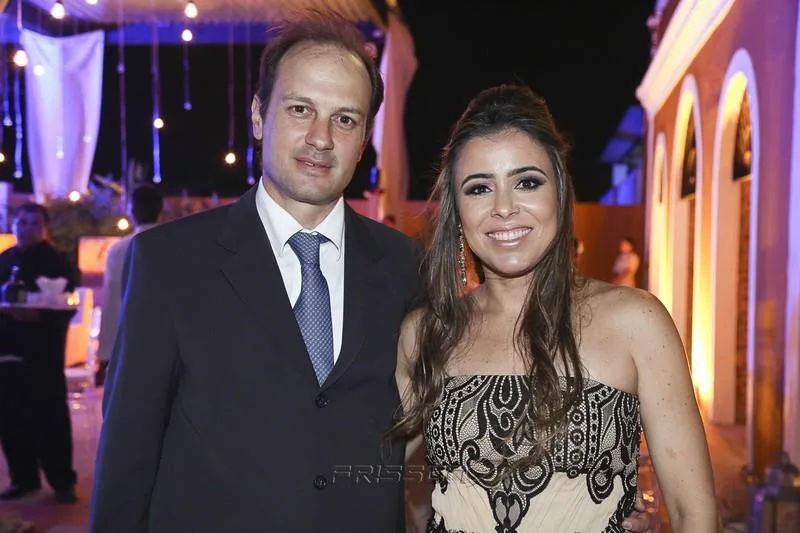 Alex Boscov e Mariana Targino
