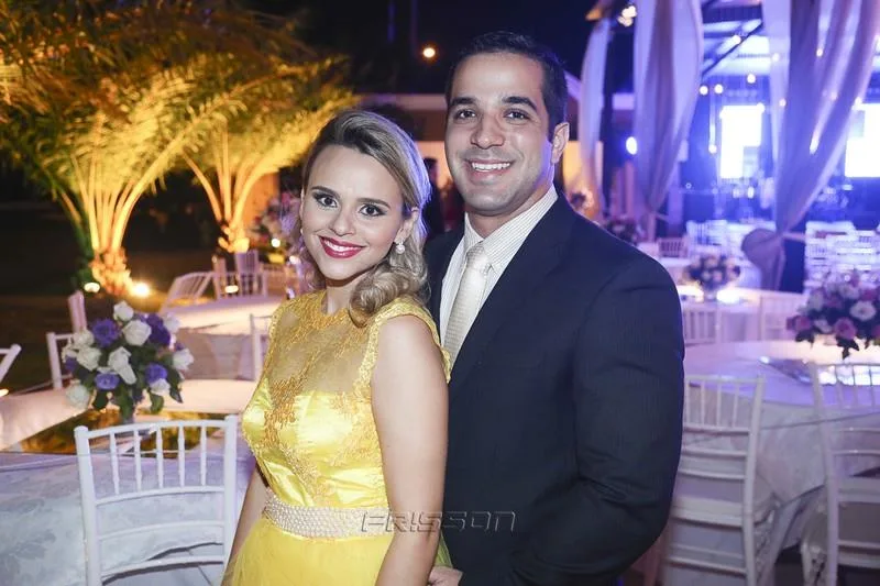 Bárbara Caracas e Alan Leal