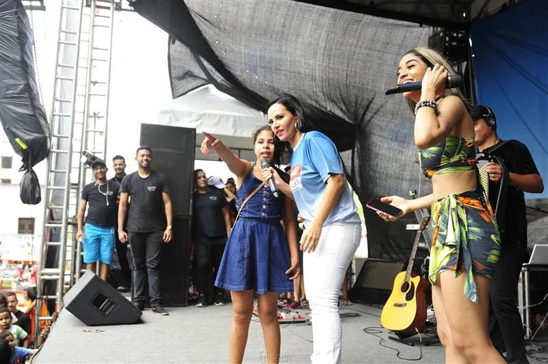 Aninha, Luciana Ribeiro e Joyce Tayná