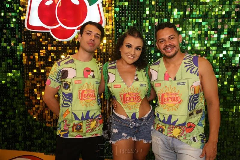 Athila Duarte, Mariana Barreiros e Celso Osório