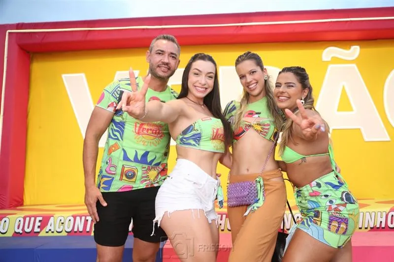 Barreto Lopes, Glenda Brígido, Carol Gomes e Amanda Belchior
