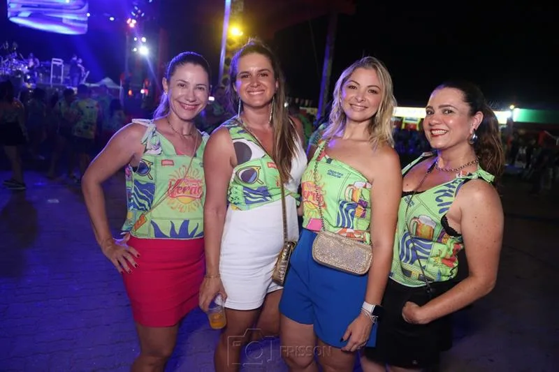 Bianca Colares, Millena Aguiar, Katarine Menezes e Aguiela Holanda