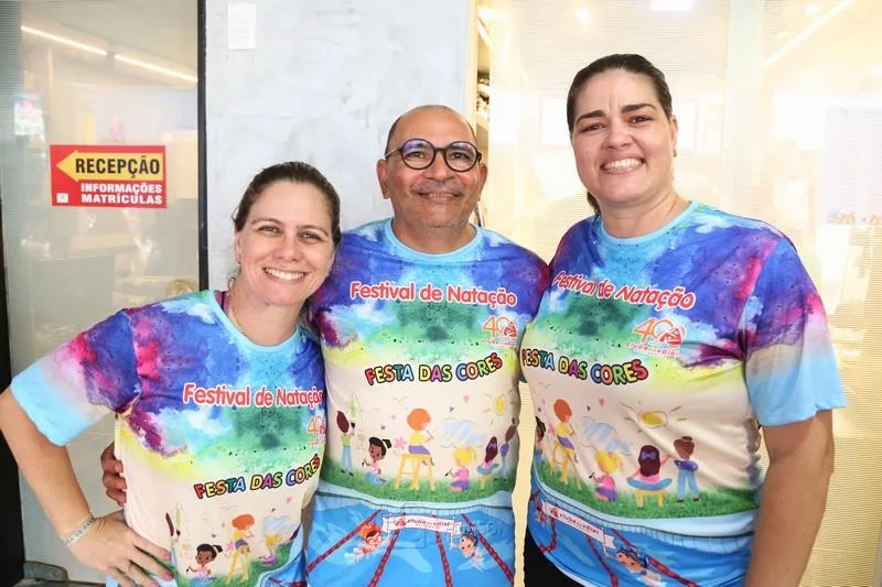 Erika Clemente, Wanderley Batista e Rafaele Nunes