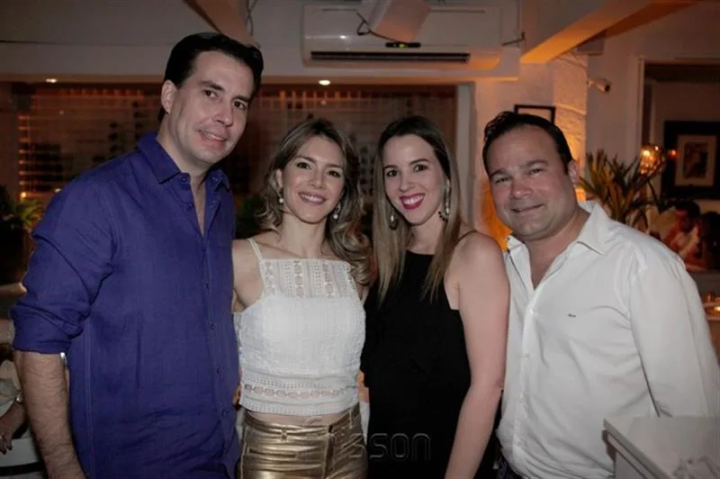 Clovis Neto, Monique, Rolim, Sabrina e Vitor Lima