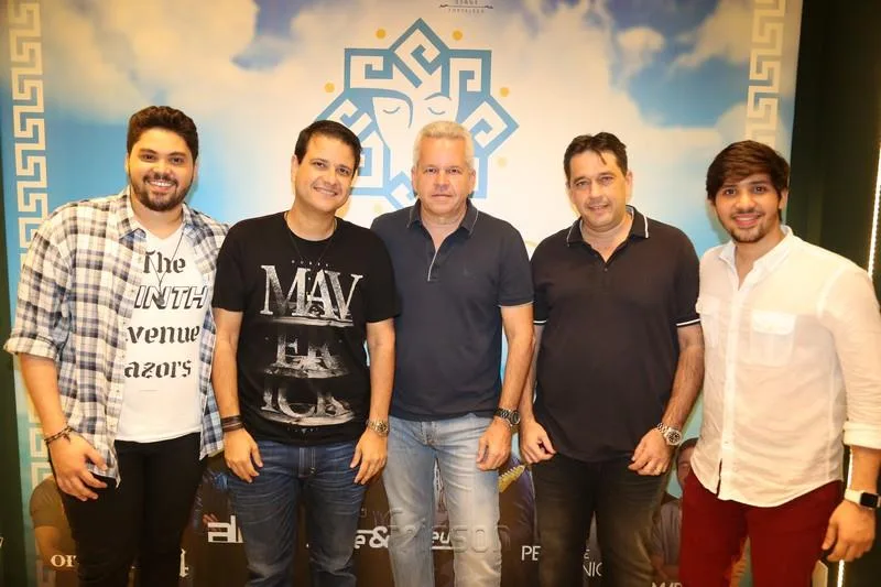 Benício Neto, Celso Luis, Bira Borges, André Camurça e Pedro Araújo