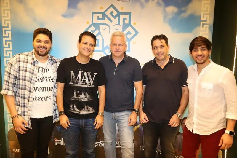 Benício Neto, Celso Luis, Bira Borges, André Camurça e Pedro Araújo