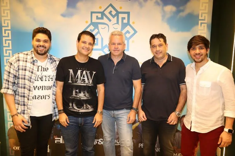 Benício Neto, Celso Luis, Bira Borges, André Camurça e Pedro Araújo