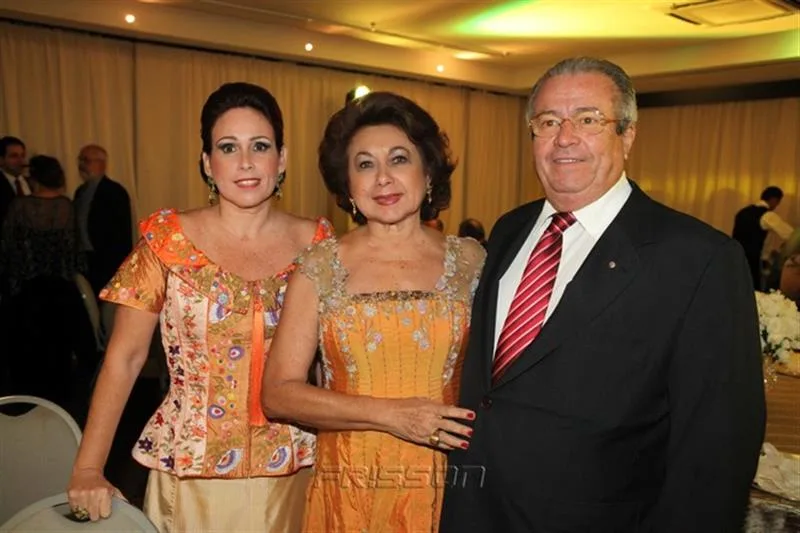 Ana Flávia, Yolanda e Meton Vasconcelos