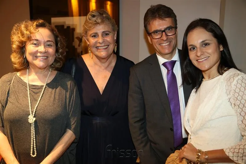 Ana Novaes, Vera Silva, Fabio Gentile e Fernanda Barreira