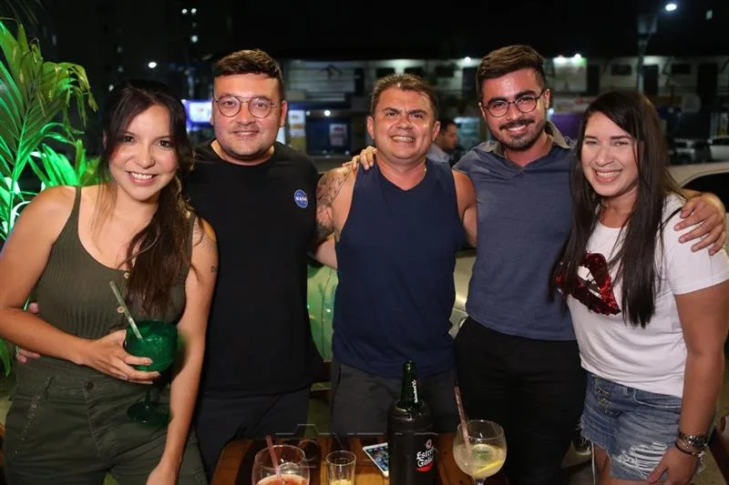 Bruna Ene, Renato Mesquita, Marcos Aurelio de Lima, Everton Lucas e Carine Sousa