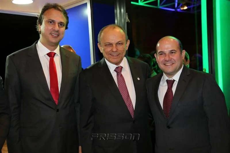 Camilo Santana, Honorio Pinheiro e Roberto Claudio