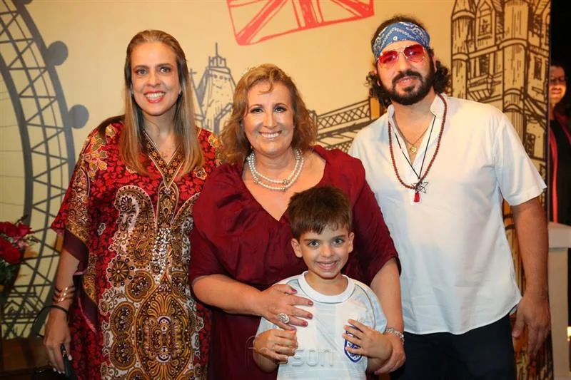 Ana Drummond Mazeto, Annette de Castro, Leonardo e Hudson Drummond Mazeto
