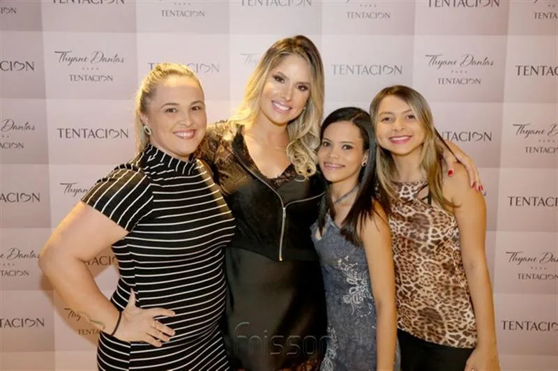 Claudia Alves, Thyane Dantas, Stefany Teixeira e Bruna Carvalho