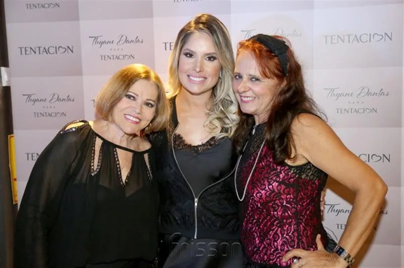 Conceição Sousa, Thyane Dantas e Fatima Duarte