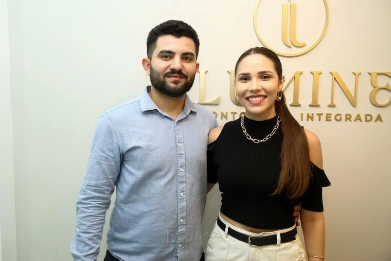 George Gaspar e Andressa Herlan