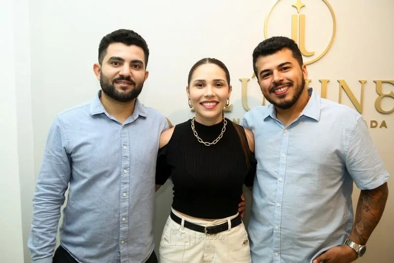 George Gaspar, Andressa Herlan e Ruan Cruz