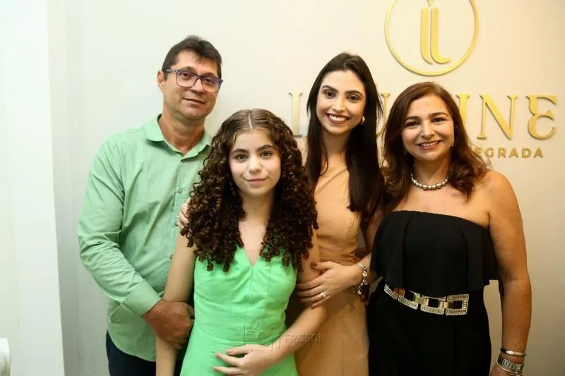 Gladyson Oliveira, Maria Eduarda, Beatriz Cardoso e Helane Cardoso