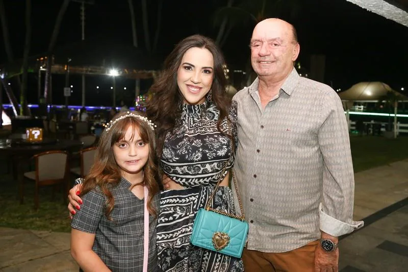 Antonella, Maria Cristina e Sérgio Fonteles