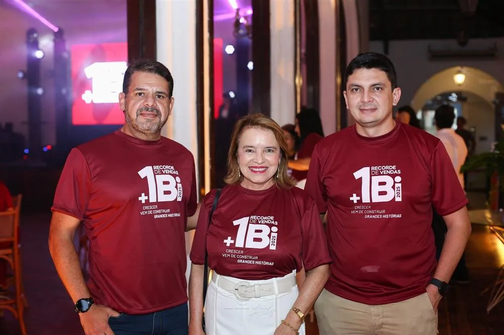 Adriano Alves, Silvana Cunha e Magnus Nogueira