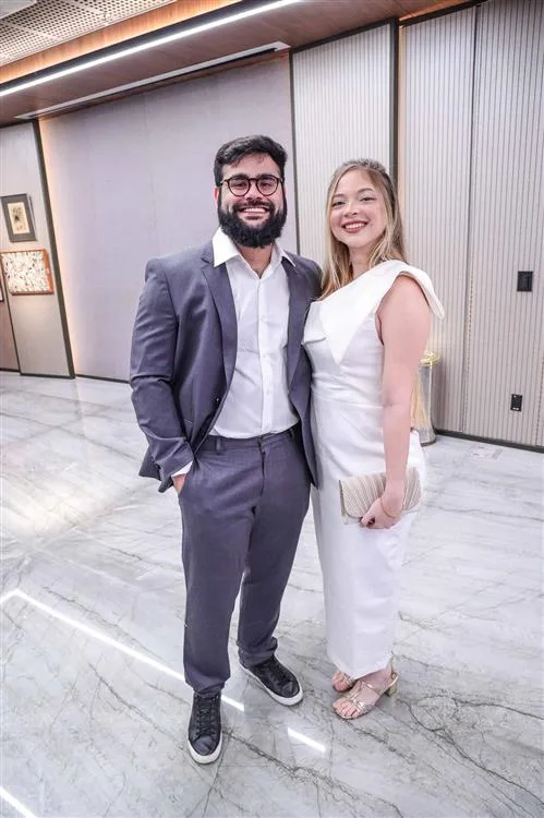 Alan Guanabara e Amanda Cavalcante